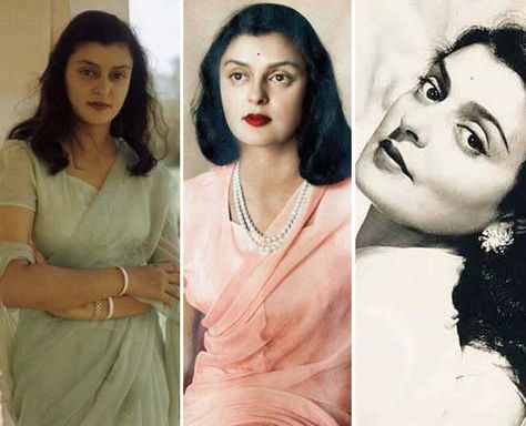 Maharani Gayatri Devi, Indian Fashion Show, Gayatri Devi, Simple Saree Designs, Royal Aesthetic, Simple Sarees, Extraordinary Women, Indian Inspired, Painting Of Girl