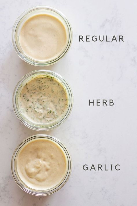 Homemade Mayonnaise Recipe 3 Ways. Regular Mayonnaise, Herb Mayonnaise, and Roasted Garlic Mayonnaise. Mayonaise Recipe Blender, Herb Mayonnaise Recipe, Immersion Blender Recipes, Emulsion Blender, Homemade Ramen Noodles, Garlic Mayonnaise, Homemade Mayonnaise Recipe, Keto Diet Foods, How To Make Mayonnaise