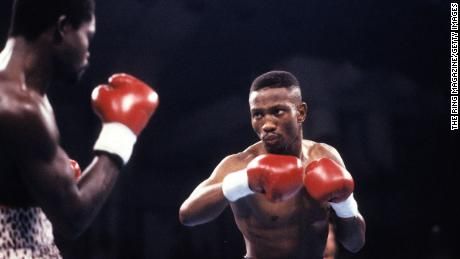 Pernell 'Sweet Pea' Whitaker killed after he's hit by a vehicle in Virginia Beach - CNN Boxing Reference, Larry Holmes, Don King, Vintage Boxing, Iron Mike, Boxing History, George Foreman, Rocky Balboa, Combat Sports