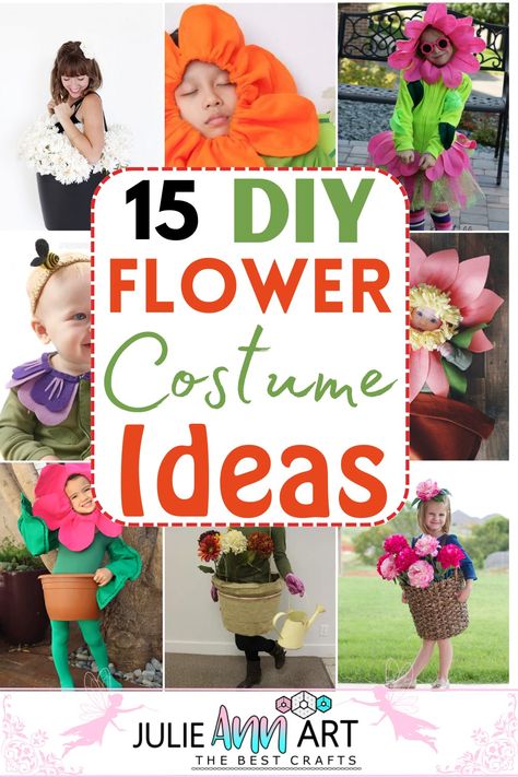 Every speaking and walking flower in your life deserves to dress in a DIY flower costume, and thankfully, each one will look so beautiful and blossom blooms on you. Take inspiration and guidance from these DIY flower costume ideas for a budding lover, turning blossoms into wearables for a small one or a giant dear. You will find everything in this list using various materials, from flower costumes of many flower species to tutu flowers, headdresses, flower pots, roses, and more! Costume Flower Diy, Flower Dress For Kids, Homemade Flower Costume, Diy Flower Headpiece Costume, Poppy Flower Costume, Diy Flower Pot Costume, Flower Garden Costume, Toddler Flower Costume, Diy Flower Costume Women