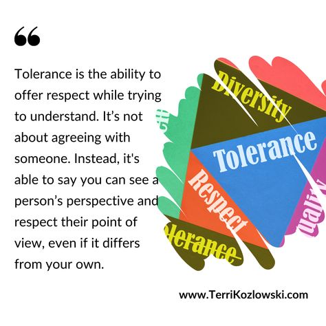 Tolerance Quotes, Teaching Tolerance, Soul Growth, Authentic Living, English Vocabulary Words, Choose Happy, Community Events, Vocabulary Words, English Vocabulary