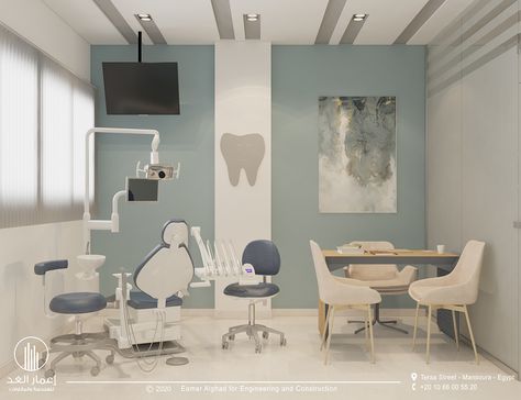 Dental Clinic on Behance Dental Clinic Design, Dental Clinic Interior, Dentist Design, Dentist Office Design Interiors, Klinik Gigi, Dental Quotes, Dentist Office Design, Pediatric Dental Office, Dental Cabinet