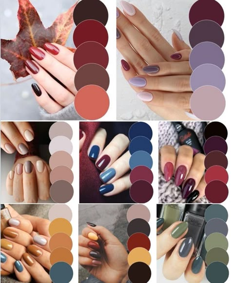 Fall Skittle Nails 2023, Fall Skittles Nails, Fall Gel Nails Colors 2022 Short, Nails Otoño 2022, Fall Gel Nails Colors 2022, Fall Skittle Nails, Mixed Color Nails, Otoño Nails, Multicolored Nails