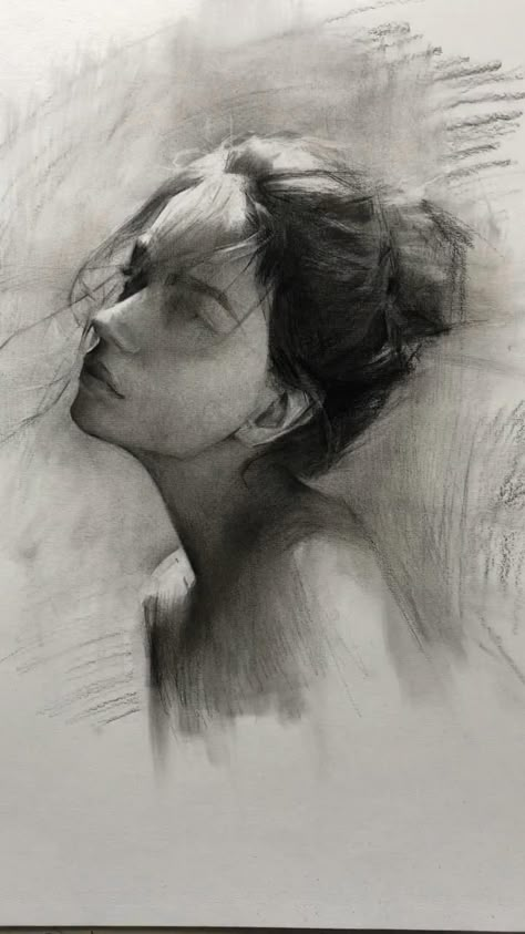 Charcole Drawings, Casey Baugh, Graphite Art, 얼굴 드로잉, Charcoal Portraits, Charcoal Drawings, Charcoal Sketch, Drawing Faces, White Drawing