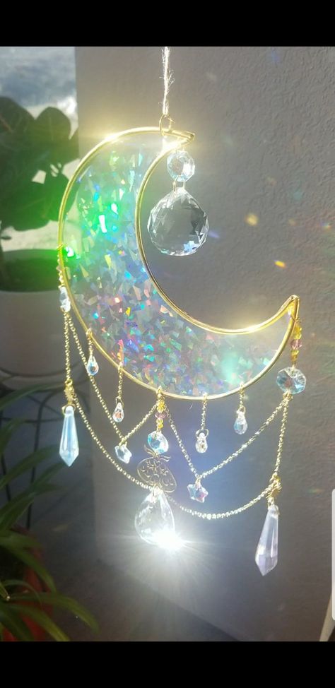 Witchy Window, Boho Window Decor, Witchy Birthday, Boho Window, Rainbow Dance, Witchy Gifts, Birthday Gift For Friend, Handmade Birthday Gifts, Holographic Vinyl