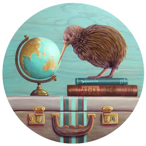 Jo Gallagher NZ artists - Online art gallery showcasing original Fine Art by New Zealand artists Nz Artists, Nz Birds, Acrylic Inspiration, Shadow King, National Emblem, Flightless Bird, Raining Cats And Dogs, King And Country, Drawing Inspo