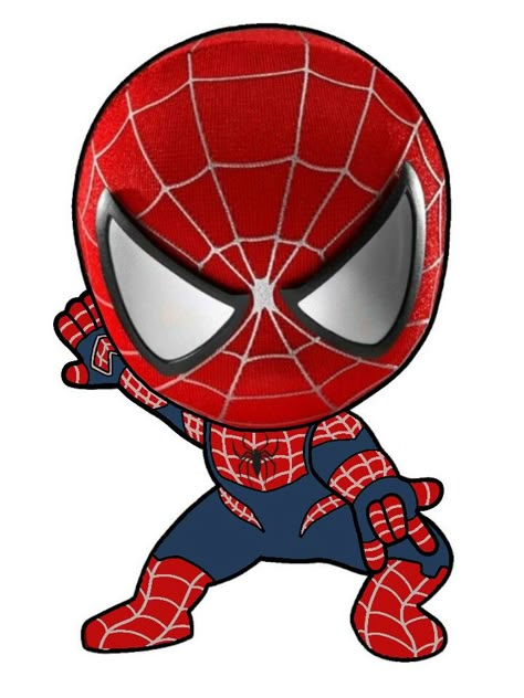 Cosbaby Friendly Neighborhood Spiderman (Secret Wars Suit) Friendly Neighborhood Spiderman, Superhero Party Printables, Chibi Spiderman, Spiderman Cookies, Spiderman Cake Topper, Avengers Cartoon, Baby Spiderman, Superhero Birthday Cake, Spiderman Coloring