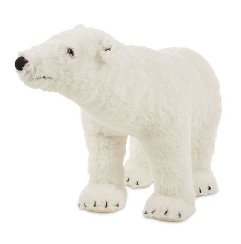 Polar Bear Plush, Giant Stuffed Animals, Urs Polar, Large Stuffed Animals, Polar Bear Christmas, Melissa And Doug, Melissa & Doug, Beanie Boos, Donkey Kong