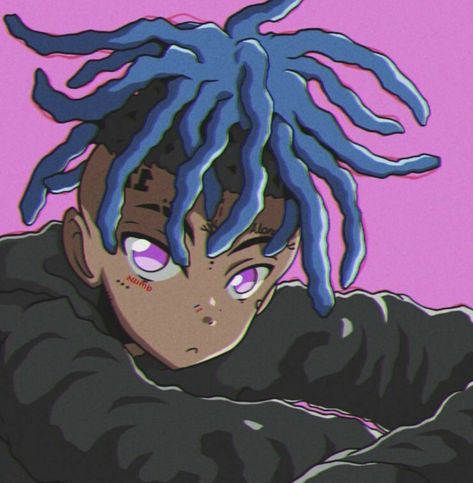 Rapper And Anime, Dope Cartoons, Anime Rapper, Rapper Art, Rap Wallpaper, Black Cartoon Characters, Hip Hop Art, Dope Cartoon Art, Black Anime Characters