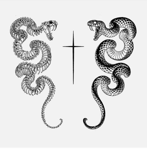 Flash Art Tattoos, Hippie Tattoo, Snake Tattoos, Serpent Tattoo, Tattoo Dotwork, Tech Ideas, Snake Tattoo Design, Muster Tattoos, Inspiration Tattoos