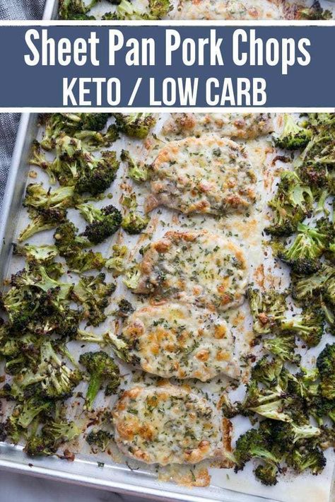 Pork Chops With Broccoli, Optivia Pork Chop Recipes, Keto Recipes With Pork Chops, Healthy Pork Chop Recipes Low Carb, High Protein Low Carb Pork Chop Recipes, Keto Pork Chop Dinner Recipes, Low Cholesterol Pork Recipes, Low Cal Pork Chop Recipes, Pork And Broccoli Recipes