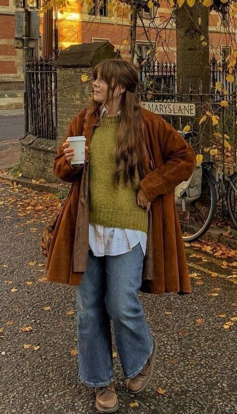 Stile Hippie Chic, Frazzled English Woman, Mode Hippie, Cozy Fall Outfits, Trendy Fall Outfits, Outfit Trends, Mode Inspo, Autumn Outfits, Fall Fits