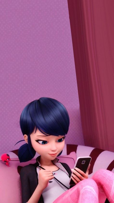 Miraculous - Marinette Wallpaper Marinette Wallpaper, Marinette Miraculous, Cartoon Girl, Wallpapers, Funny