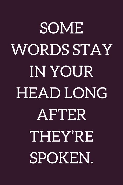 Words Hurted Quotes, Quotes On Words Spoken, Hurt By Love, No One Stays, Spoken Words Quotes, Dont Speak Quotes, Quotes About Words Spoken, Painful Quotation, No One Is Yours Quotes