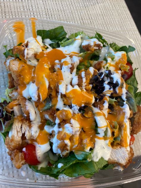 Cobb Salad Chick Fil A, Chick Fil A Cobb Salad, Chick Fil A Salad, Fast Food Salads, Salad With Ranch, Comfy Food, Chick Fil A Sauce, California Food, Healthy Food Inspiration