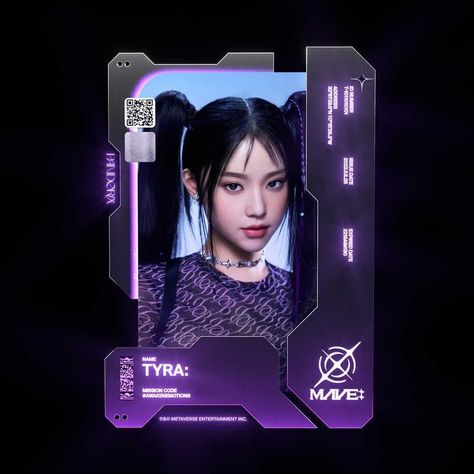 Card Ui, Virtual Girl, Pandora's Box, Card Id, Print Layout, Graphic Design Fun, Design Website, Photoshop Design, Kpop Girl Groups