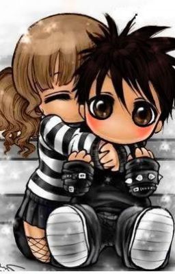 #wattpad #teen-fiction a boy likes a girl  a girl likes a boy is it love? Chibi Love, Cute Emo Couples, Emo Couples, Emo Love, Chibi Couple, Cholo Art, Emo Art, Big Eyes Art, Gothic Fantasy Art