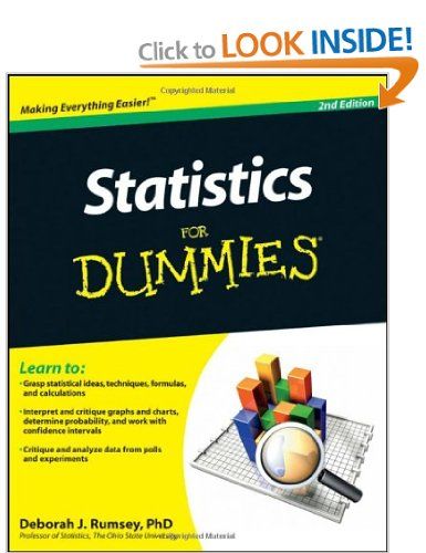 Football For Dummies, Sean Flynn, Stem Books, Dummies Book, Confidence Interval, College Class, Learn Math, The Ohio State University, Consumer Behaviour