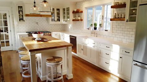 Farmhouse Kitchen Remodel Ideas, Modern Farmhouse Kitchen Remodel, 1930 Farmhouse, 1930 Kitchen, 1930s Farmhouse, Farmhouse Kitchen Makeover, Farmhouse Kitchen Design Ideas, Diy Farmhouse Kitchen, 1930s Kitchen