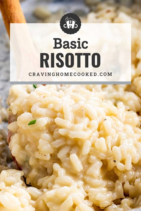 White Rice Risotto, 350f To Celcius, Jasmine Rice Risotto, Plain Risotto Recipes, Classic Risotto Recipes, Pork Risotto Recipes, Rice Cooker Risotto Recipes, Basic Risotto Recipes, How To Cook Risotto Rice