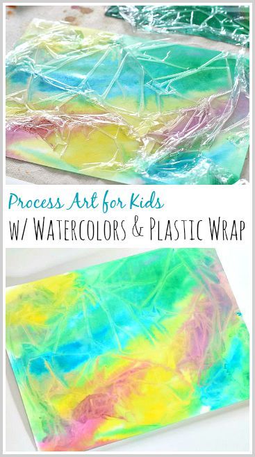 Reggio Art Projects, Degas Preschool Art, Process Art Activities For Preschoolers, Watercolor For Preschoolers, Paper Activity For Preschool, Cling Wrap Art, Process Art Ideas For Preschoolers, Art Theme Preschool Activities, Art Work For Preschoolers Ideas