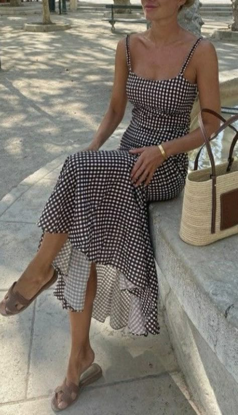 Summer Greece travel outfits European Fashion Summer Dresses, Demicore Aesthetic, Greek Style Dress Summer Outfits, Chic Blue Beach Sundress, Summer Floral Beach Dress, Summer Greece Outfit, Greece Linen Outfit, Summer In Greece Outfit, Greece Outfit Ideas Summer