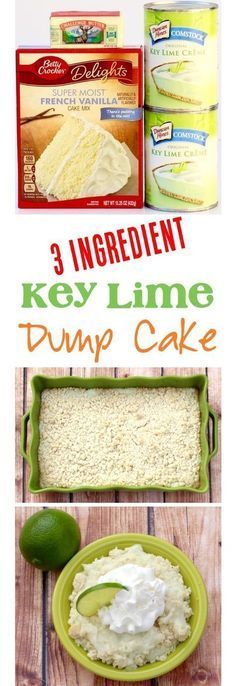 Lime Dump Cake, Cake Mix Dump Cake, Key Lime Dump Cake, Key Lime Dessert, 3 Ingredient Cake, Lime Dessert, 3 Ingredient Cakes, Key Lime Desserts, Lime Desserts