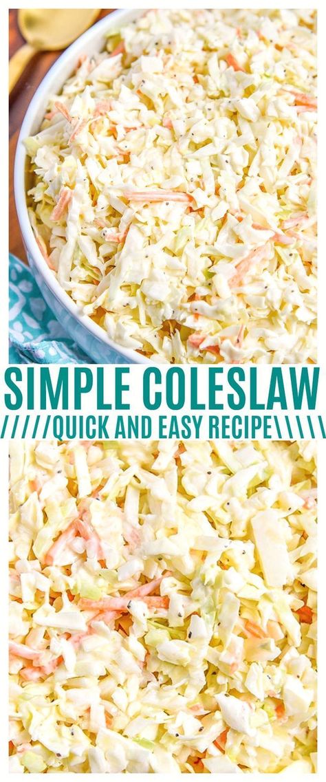 Sauce For Coleslaw, Slaw Dressing Recipe Mayo, Coleslaw Dressing Recipe Easy, Easy Coleslaw Recipe Simple, Simple Coleslaw Recipe, Simple Coleslaw, Easy Coleslaw Dressing, Easy Coleslaw Recipe, The Best Coleslaw