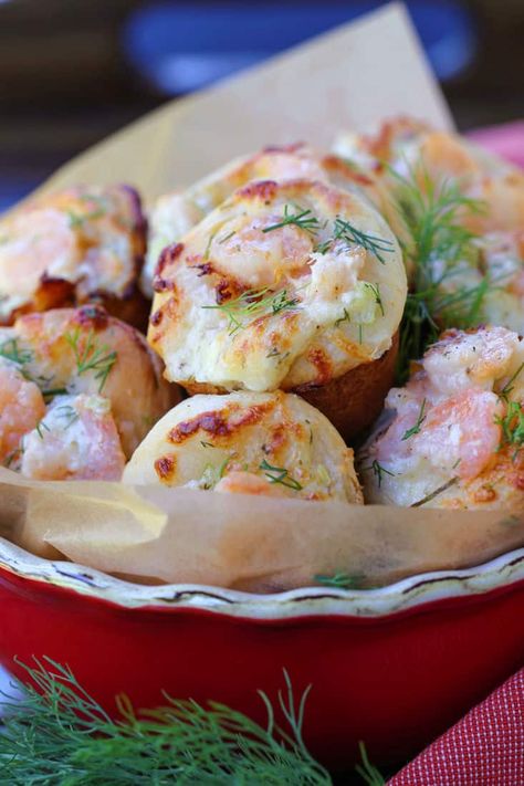 Shrimp Canapes Appetizers, Shrimp Appies Appetizers, Christmas Appetizers Shrimp, Marinated Shrimp Appetizer Cold, Seafood Hors D’oeuvres, Shrimp Biscuits, Shrimp Puffs, Shrimp Filling, Shrimp Appetizers Easy