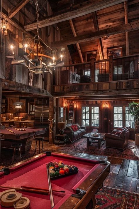 Rustic Man Cave Ideas for Your Cozy Retreat Rustic Man Cave Ideas, Cozy Man Cave, Rustic Man Cave, Man Cave Ideas, Man Cave Design, Rustic Basement, Masculine Decor, Garage Loft, Barn Style House Plans