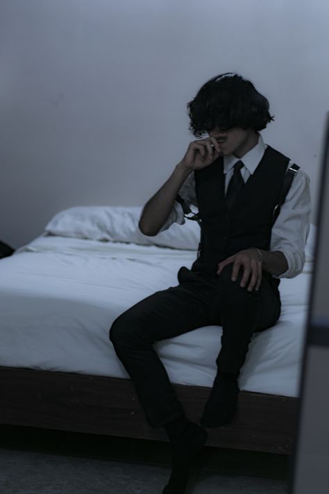 Semi Emo Outfits, Alt Formal Outfits Men, Goth Male Aesthetic, Semi Formal Masc Outfits, Aesthetic Formal Outfits Male, Semi Formal Outfit For Men, Formal Masc Outfit, Male Gender Envy, Men In Corset