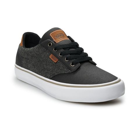 Vans Atwood DX Men's Skate Shoes Casual Vans Skate Shoes For Streetwear, Men’s Vans Shoes, Vans Low-top Skate Shoes For Streetwear, Vans Fade-resistant Sneakers For Streetwear, Black Vans Sneakers For Skateboarding, Leather Vans, Suede Shoes Men, Mens Vans Shoes, Manolo Blahnik Heels