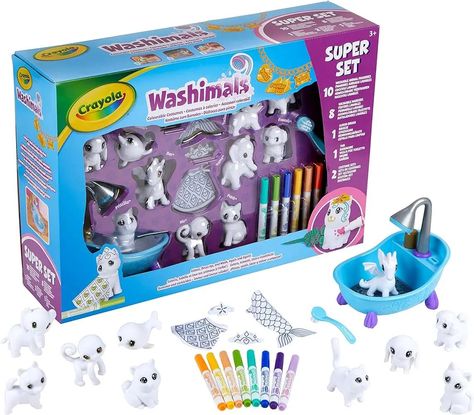 Crayola-Washimals Pets. Dive into a world of washable wonder with Crayola Washimals Pets! 🖌️🐶 #ToyJoy #colorfulcreatures Fir more amazing toys visit our website. www.toys4you.co.uk Crayola Washimals, Amazing Toys, Super Sets, A World, Cool Toys, Diving, Wonder, Toys, On Instagram