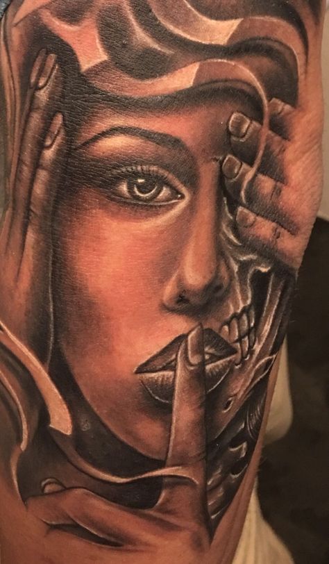 Speak No Evil Tattoo, No Evil Tattoo, Evil Tattoo, Peter Hale, Girl Face Tattoo, Evil Tattoos, Omerta Tattoo, Tattoo Inspiration Men, Hear No Evil