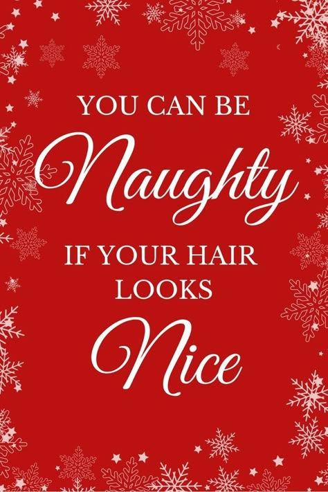 Christmas Lash Quotes, Hair Appointment Quotes, Hair Salon Christmas, Christmas Salon, Salon Christmas, Hair Captions, Hair Salon Quotes, Stylist Quotes, Hairdresser Quotes