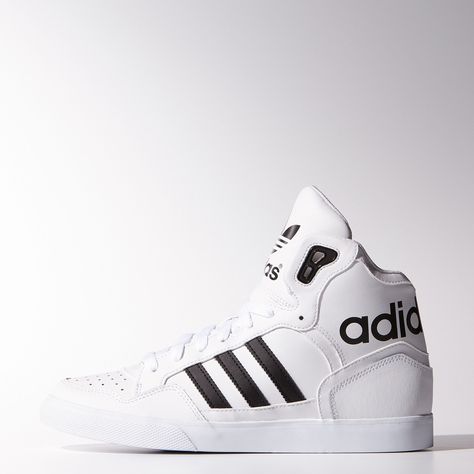 adidas - Extaball Shoes Adidas High, Adidas High Tops, Adidas Shoes Women, Patent Shoes, Nike Free Shoes, Patent Leather Shoes, Adidas Outfit, Shoes Adidas, Shoes Outlet