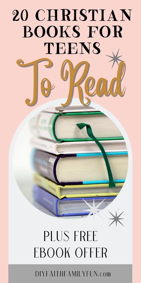 Bible Study Leader Thank You, Books For Christian Teens, Books For 13 Girls Must Read, Books For 12 Yo, Teen Girl Books To Read, Books For 13 Year Girl, Clean Books For Teens, Books For Teenage Girls Must Read, Christian Books For Teens