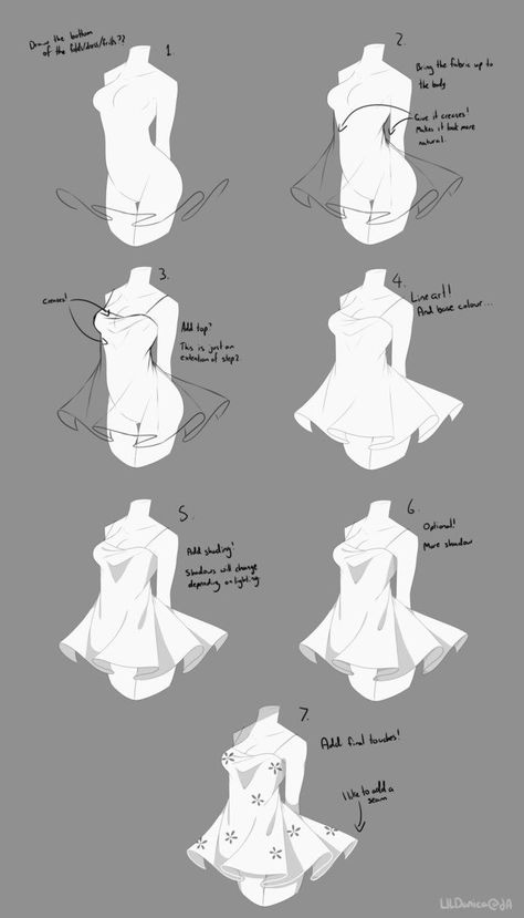 Clothing Folds, Easy Drawing Steps, Drawing Anime Clothes, Pretty Drawings, Digital Painting Tutorials, Anime Drawings Tutorials, Drawing Clothes, Art Tutorials Drawing, Digital Art Tutorial