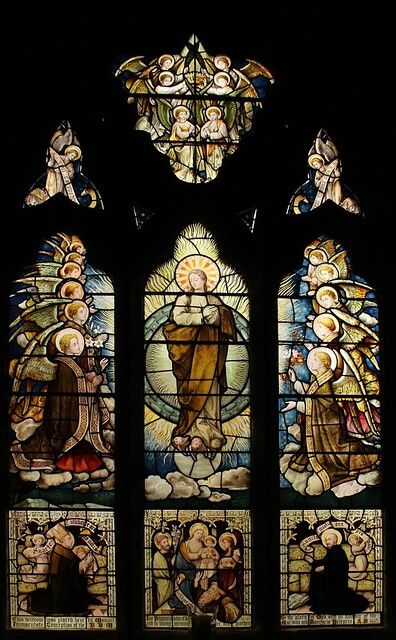 The Assumption of Our Lady | Neo Gothic Cathedral in Newcast… | Flickr Stained Glass Art Cathedral, Stained Glass Cathedral, Cathedral Aesthetic, Stained Glass Gothic, Black Cathedral, Catholic Church Stained Glass, Cathedral Interior, Cathedral Art, Neo Gothic