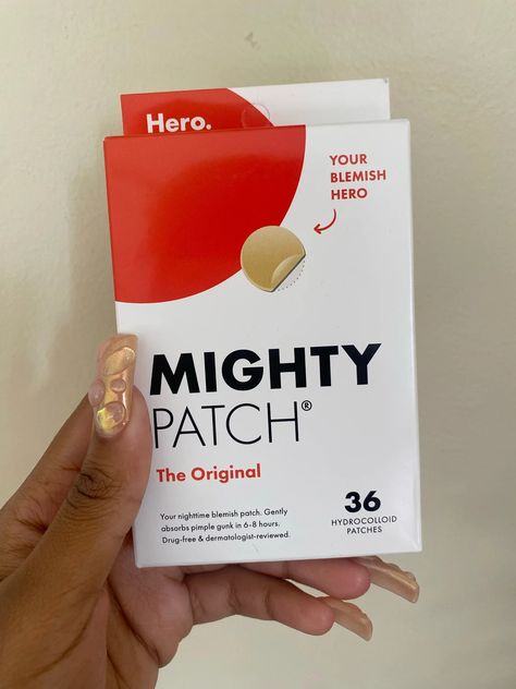 Hero Cosmetics Mighty Patch Original Review With Photos | POPSUGAR Beauty Pimples Patch, Acne Pimple Patch, Mighty Patch, Pimple Patches, Pimples Overnight, Pimple Patch, Xmas List, Popsugar Beauty, Acne Blemishes