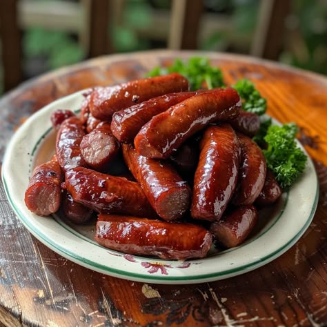 Lil Smokies, Cocktail Sausages, Tea Cakes Recipes, Meat Diet, Grape Jelly, Food Babe, The Sauce, Best Dishes, Barbecue Sauce