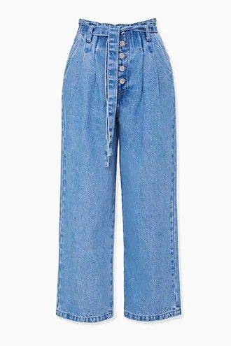 Paperbag Jeans, 60s 70s Fashion, Vintage Pants, Light Denim, Retro Outfits, 70s Fashion, Types Of Fashion Styles, Cute Casual Outfits, Wide Leg Jeans