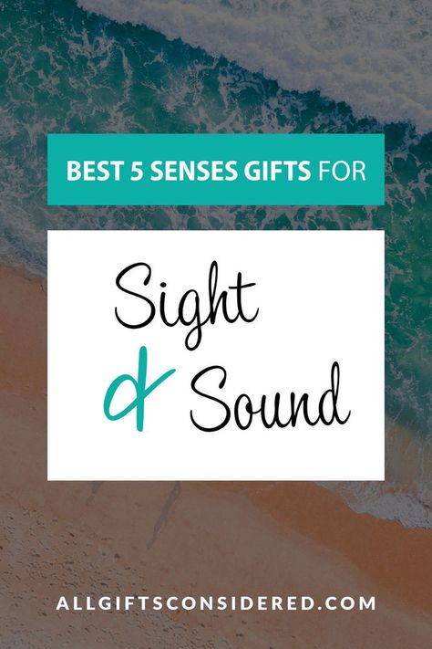 best 5 senses gifts for sight and sound Sound Gifts, 5 Senses Gift, Five Senses Gift, Senses Gift, Our Senses, 5 Senses, Five Senses, Awesome Gifts, The Human Body