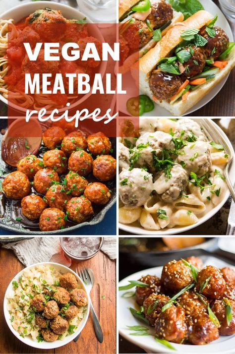 Family Recipes Easy, Tempeh Meatballs, Vegan Meatballs Recipe, Classic Italian Meatballs, Easy Family Recipes, Meatball Recipes Easy, Vegan Meatballs, Italian Meatballs, Swedish Meatballs