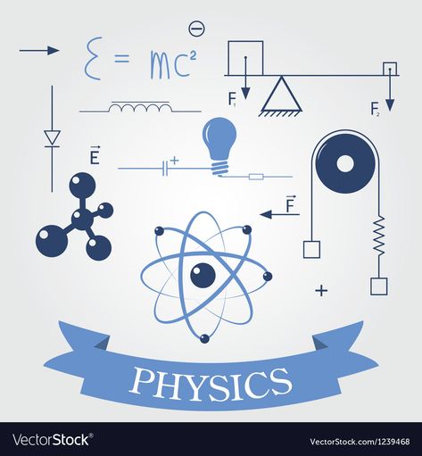 Physics Vector, Physics Background, Mathematics Art, Elements For Design, Science Room, Science Stickers, Coaching Teachers, Vector Elements, Funny Science Jokes