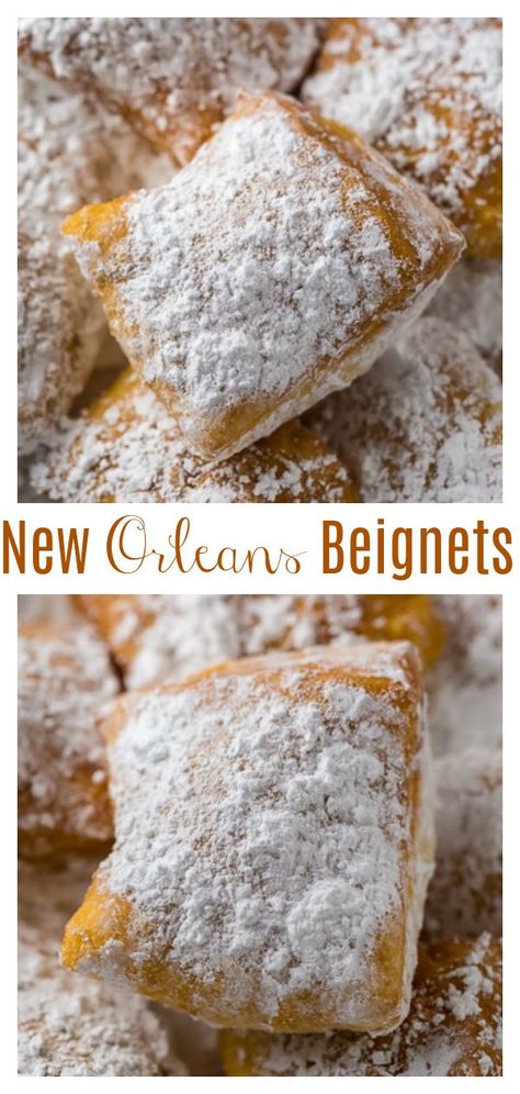 Beignet Recipe, Weight Watcher Desserts, Low Carb Dessert, Sweet Rolls, Leaving Home, Donut Recipes, Vegan Cake, Beignets, Powdered Sugar