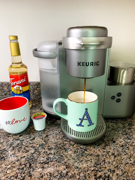 Keurig Starbucks Recipes, Coffee Recipes With Keurig, Keurig Cappuccino Recipe, Keurig Cafe Recipes, Keurig Espresso Recipe, Hot Coffee Recipes At Home Keurig, Fancy Coffee Machine, Keurig Latte Maker Recipes, Keurig K Cafe Recipes