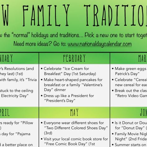 Stephanie Cavin | Homeschooler on Instagram: "There’s something so magical about family traditions. 🏡 Whether it’s making pancakes every Saturday morning, taking that annual holiday road trip, or having game night every week, these moments become the glue that holds us together.

✨ Traditions give our kids something to look forward to, something familiar in a world that’s constantly changing. They remind us of who we are, what we stand for, and why we are so blessed to have each other.

But more than that—they create deep, lasting bonds. 🤝 Every time we gather together for those special moments, we’re building layers of connection, laughter, and love that our children will carry with them for a lifetime.

Here’s to discovering new family traditions and honoring the old ones that bring us Family Traditions Lesson, New Family Traditions, New Cereal, Heart Shaped Pancakes, Holiday Road Trip, Making Pancakes, Family Valentines Day, Gather Together, Valentines Day Dinner