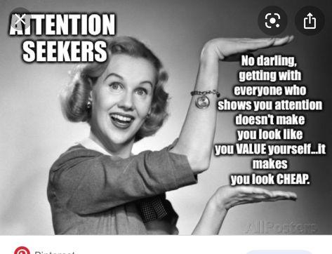 Attention Seekers Meme, Insecure Women Quotes, Attention Seeker Quotes, Attention Meme, Social Media Quotes Truths, Seeker Quotes, Why Men Cheat, Attention Seekers, Attention Seeking