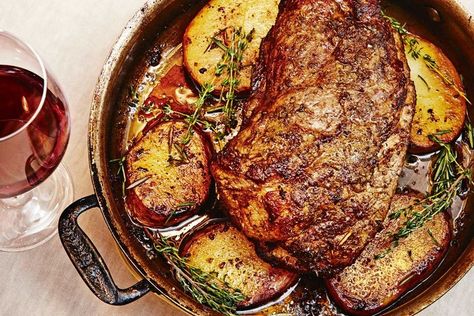 Loaded with herbs and garlic, this dish transforms the secondary cut of pork neck into something special. Pork Neck Recipes, Pork Collar Recipe, Pork Neck Recipe, Roast Pork, Cooking Ingredients, Roast Recipes, Pork Dishes, Pork Roast, Meat Dishes